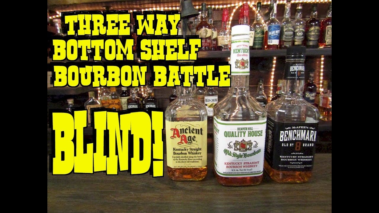 Three Way Bottom Shelf Bourbon BLIND Battle YouTube