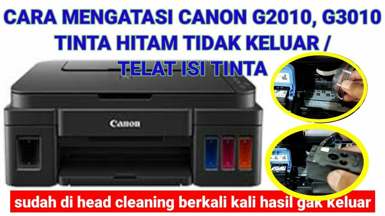 Cara Mengatasi Masalah Cartridge Canon yang Tidak Mengeluarkan Tinta