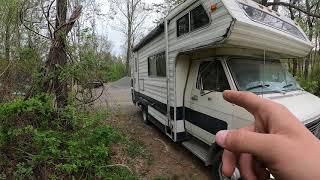 Exploring And Destroying An Abandoned Camper