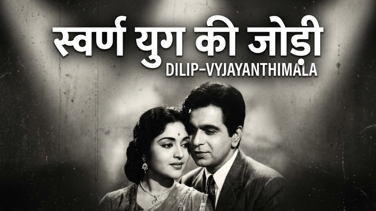 Dilip Kumar – Vyjayanthimala Classic Jodi | 50s–60s Hit Films