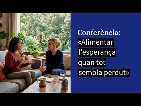«Alimentar l'esperança quan tot sembla perdut» | Conferència a càrrec de Francesc Torralba