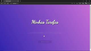 App de tarefas com Angular