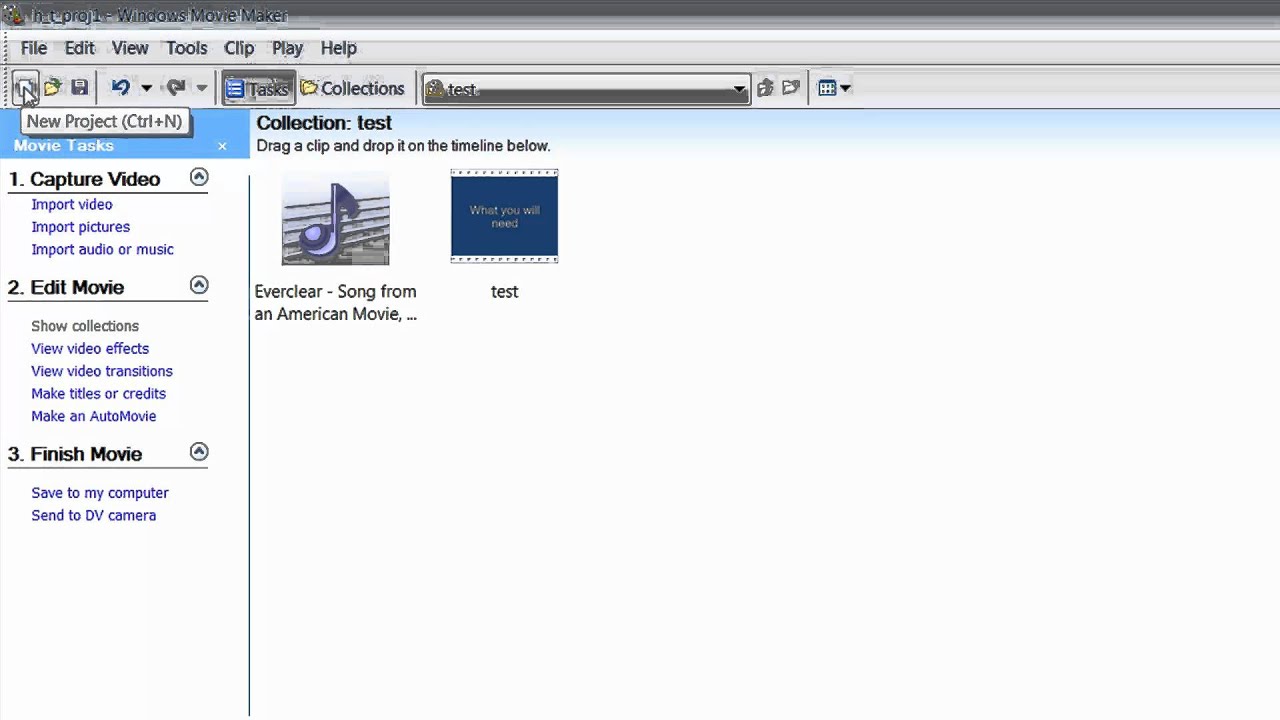 Layering Audio in Windows Movie Maker... sort of
