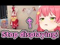 Miko gets angry at her viewer obviously displaying her Pantsu on the wall【Hololive/Eng sub】