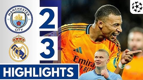 ⚪Manchester City vs Real Madrid (2-3) Extended HIGHLIGHTS || UEFA Champions League 24/25!