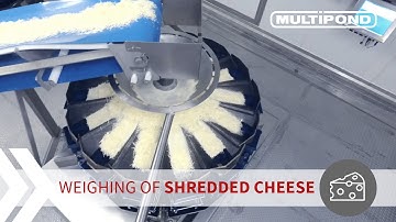 Multihead weigher | Weighing of shredded cheese | MULTIPOND