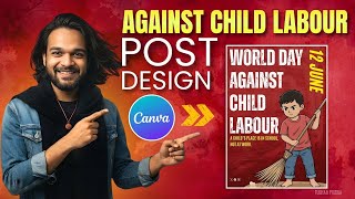 World Day Against Child Labour Post Design | World Day Against Child Labour screenshot 4
