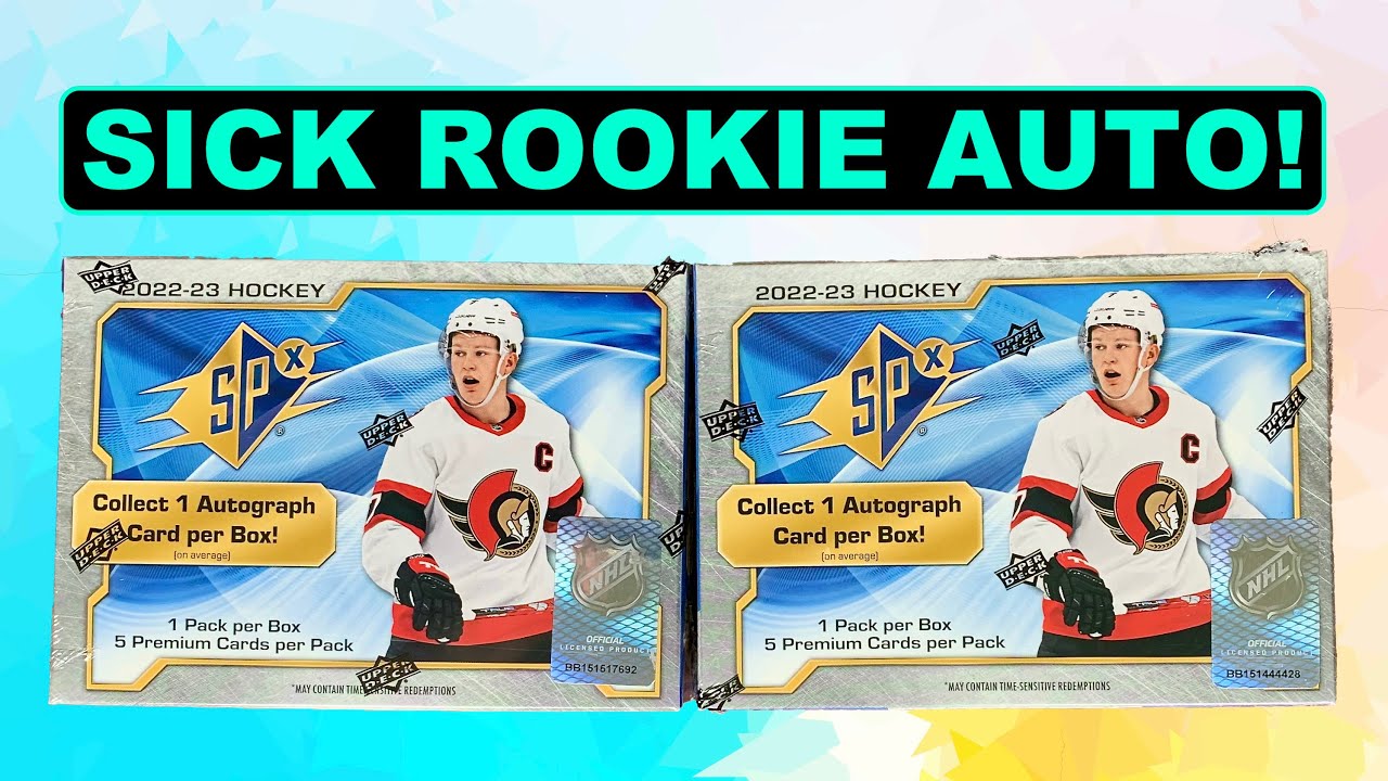ウェイド、heat、ルーキーカード、アッパーディック、spx BIG CHANGES - Opening 2 Boxes of 2022-23 Upper Deck SPx Hockey