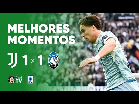 MELHORES MOMENTOS: JUVENTUS 1 X 1 ATALANTA | SERIE A 25/26 | 5ª RODADA