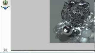 Bryce 7.1 Pro Advanced - rendering glass part one - by David Brinnen.