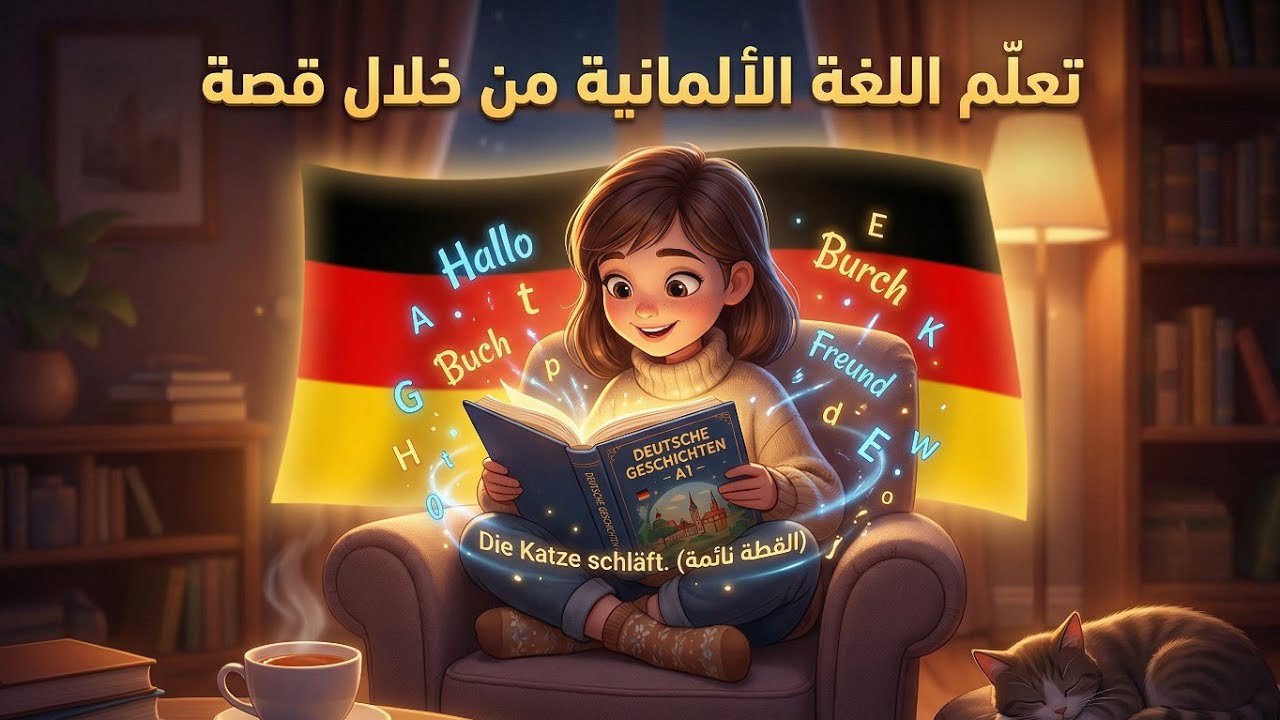تعلم لغة ألمانيا من خلال قصة A2🇩🇪