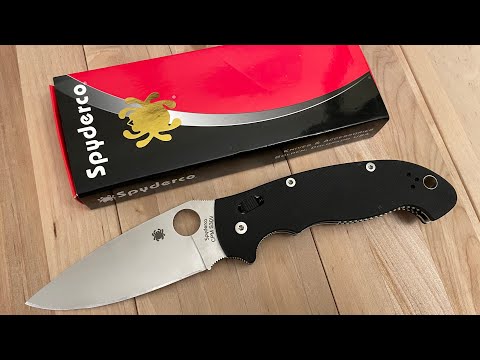 Unboxing - Spyderco Manix XL S30V