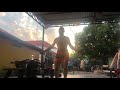 Training Muay Thai at Sitmonchai gym two hours outside Bangkok!  Music by Nick Menn! Check this out!