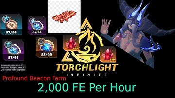 2.5k FE/HR 43FE/MAP Bacon Profound Strategy Arcana Torchlight Infinite (TLI SS7 Arcana)
