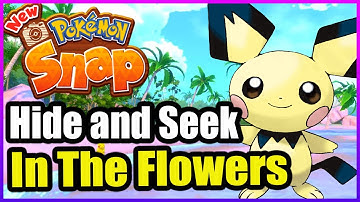 New Pokemon Snap – How to Complete the Request Hide and Seek in the Flowers