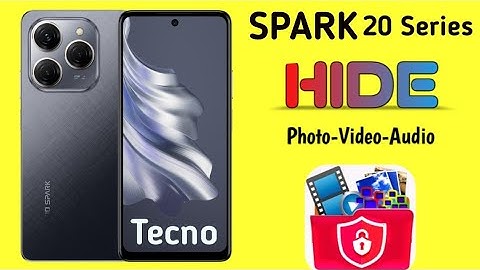 TECNO SPARK 20/20c/20Pro hide photos/videos | How to hide photos/videos in TECNO SPARK 20/20c/20Pro