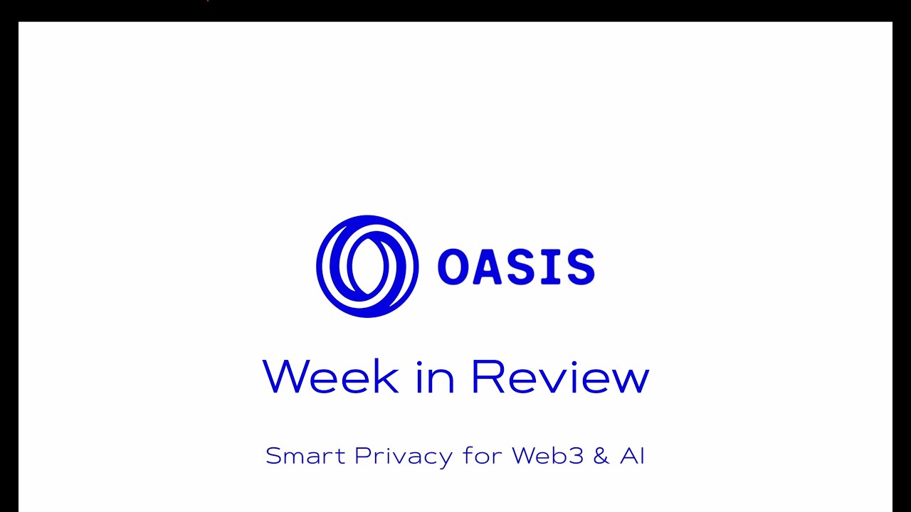 Oasis April 2025 Review: Privacy and Ecosystem Growth