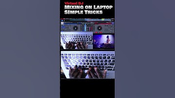 How to Mix on Laptop using Virtual Dj (using your keyboard as a controller)