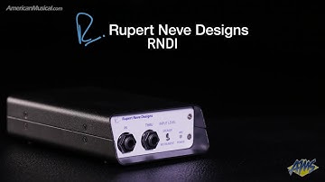 Rupert Neve Designs RNDI - AmericanMusical.com