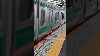 E233系埼京線運用車両海老名行き　JR武蔵小杉駅