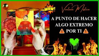 💔ESTA ARREPENTIDO DESDE EL ALMA Y EL CORAZON💔LA MENTE LE DEVORA Y HARA UN MOVIMIENTO HACIA TI⚠️TAROT