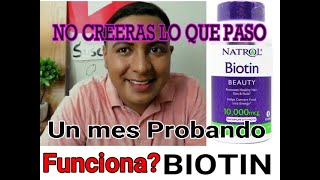 BIOTIN efectos secundarios|Como Ayuda al crecimiento del cabello y cuidado de la PIEL tomar BIOTIN?