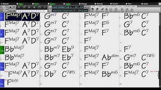 BACKING TRACK - EASY STREET (Alan Rankin Jones) F 84 BPM SWING BALLAD