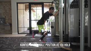 Korfist Spring Ankle Iso Position 2