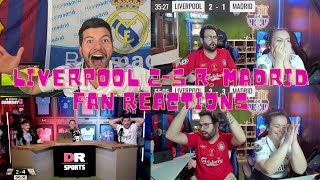 LIVERPOOL BOTTLED IT! Liverpool 25 Real Madrid! Football Fans Reactions Part 2