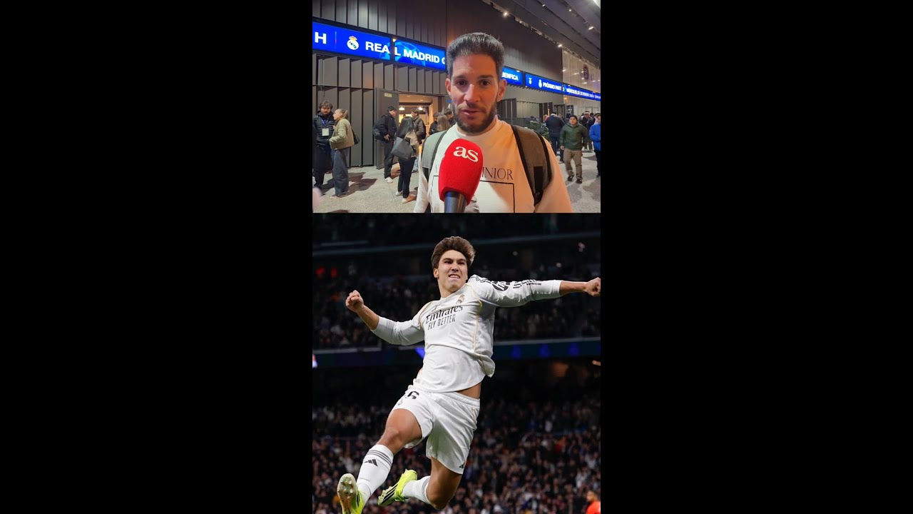 La AFICIÓN se MOSTRÓ MUY FELIZ con GONZALO tras REAL MADRID 4-REAL SOCIEDAD 1