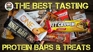 The Best Tasting Protein Bars and Treats!!