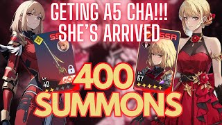 GETTING A5 CHA HAE-IN!!! 400 SUMMONS!! INSANE BACK-TO-BACK PULLS!! [SOLO LEVELING: ARISE]