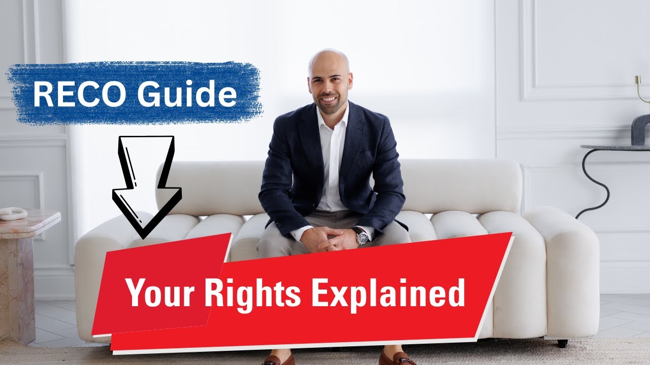 Ontario Real Estate: RECO Information Guide Explained (2025) - YouTube