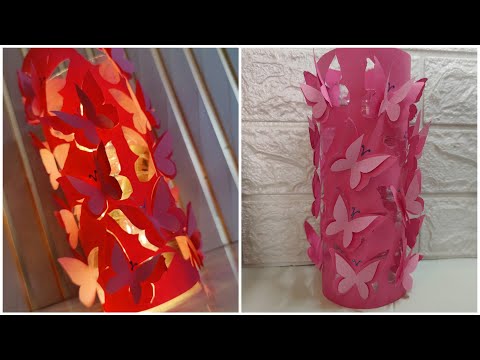 ✨ DIY Butterfly Paper Lantern for Diwali | Easy & Beautiful Home Decoration Idea 🦋 #diwali #lantern