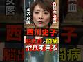 西川史子の脳出血からの闘病がヤバすぎる #shorts #ゴシップ #芸能人 #芸能界 #おもしろい #雑学 #西川史子