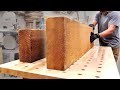 How to Make a Sofa from Rough Wood | DIY Woodworking