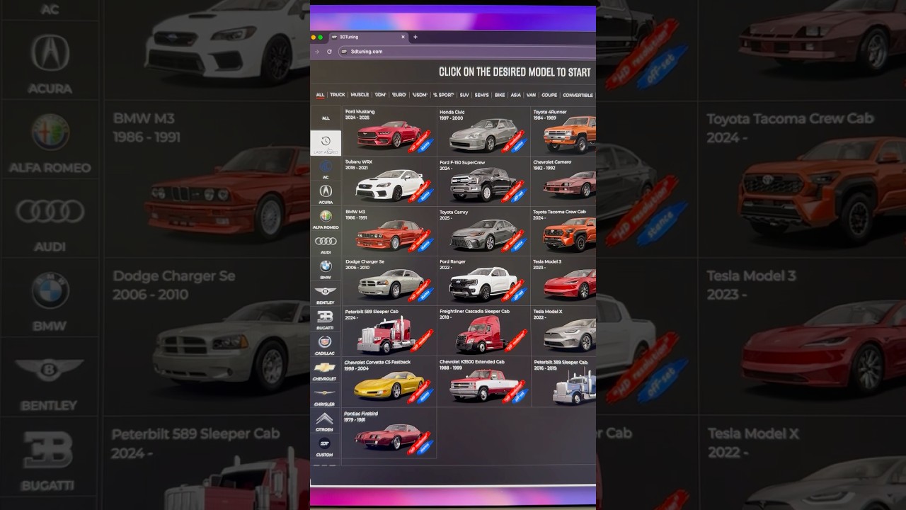 Customize almost any car #car #mechanical #vehicles