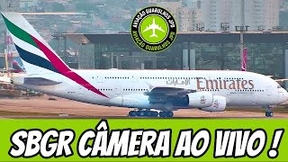 AEROPORTO DE GUARULHOS AO VIVO 24H SBGR - PISTA 28 COM FONIA