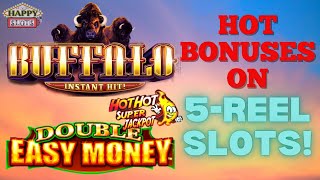 BUFFALO INSTANT HIT BONUS! Big Win on 5-Reel Slots @Yaamava! screenshot 2