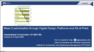 Industrialized Construction - Lecture 8 - Mass Customization