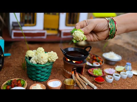 Crispy Cauliflower Fry Recipe + Gobi Fried Rice | How To Make Street Style Gobi 65 | The Tiny Foods
