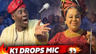 Wasiu Ayinde Drops Mic & Stuns Crowd As His Ex-Wife Appears Pure Drama On Stage