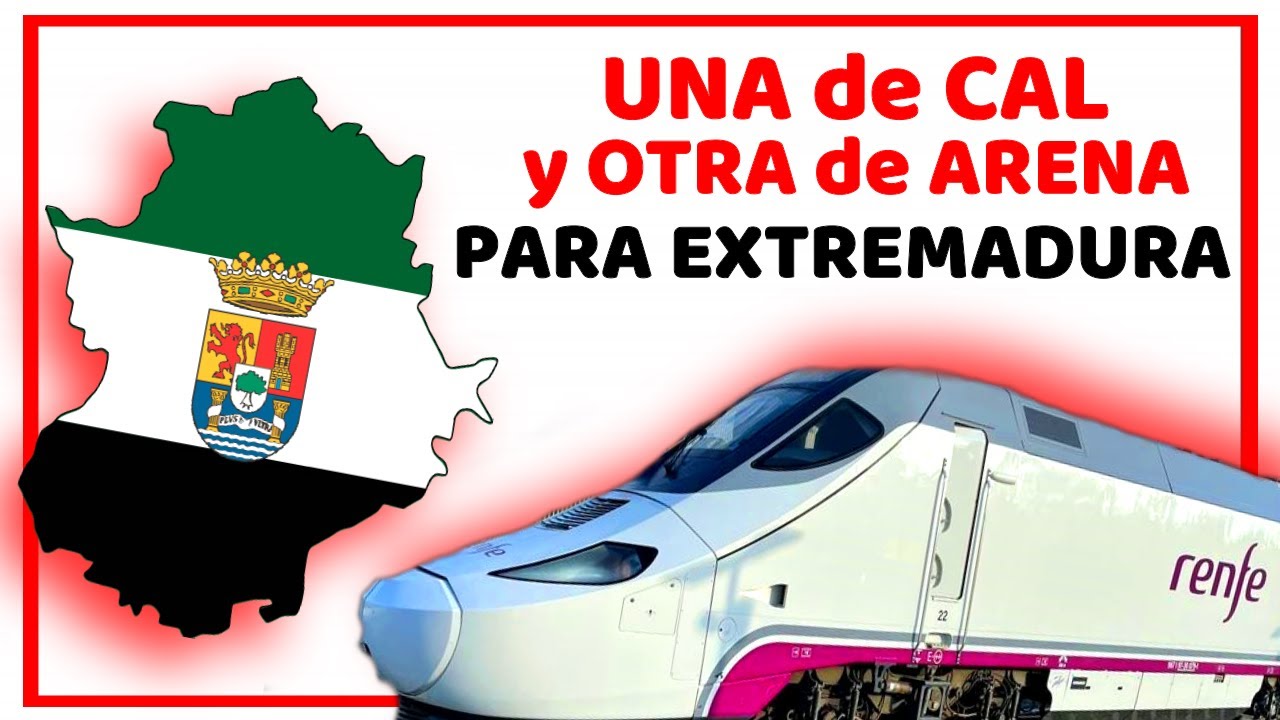 🚄 IMPORTANTES NOTICIAS para Extremadura 🚄 3º Alvia Badajoz / Baipás de Mérida / Plasencia