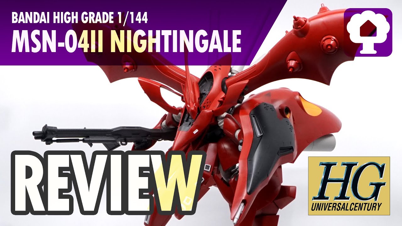 Обзор HGUC 1/144 Nightingale — Hobby Clubhouse | Beltorchika's Children Gundam Gunpla