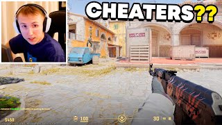 ROPZ PLAYS ON THE NEW INFERNO VS CHEATERS IN CS2??