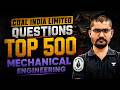 CIL 2026 | Coal India Limited ME Top 500 Part - 4 Questions By Deepraj Sir 🔥