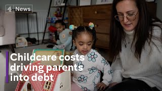 Childcare costs leave rising number of parents in debt