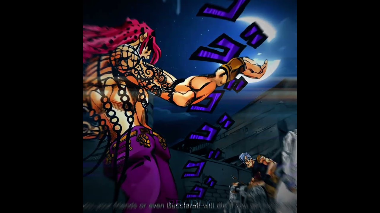 Diavolo didn't let him speak 🙊 [ DIAVOLO - KING CRIMSON - JOJO - MANGA - EDIT - ANIMATION ]
