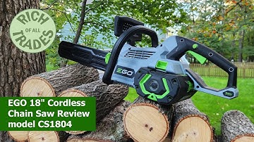 Ego 18 inch snoerloze kettingzaag review model CS1804