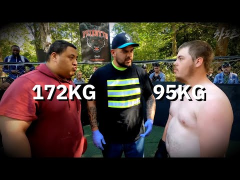 [실제 싸움] 172kg vs <strong>95kg</strong> 체급 제한 없이 싸운다면 ??!!
